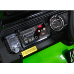 Elektrické autíčko Jeep Wrangler Rubicon Lift 4x4, 24V - zelené